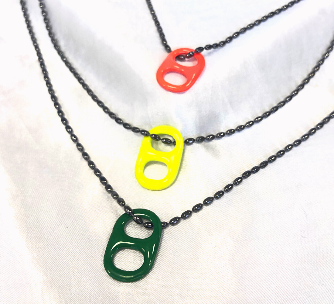 Color Ring Necklace